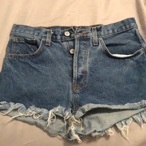 Jean shorts